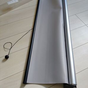 1級遮光・遮熱 ロールスクリーン グレー