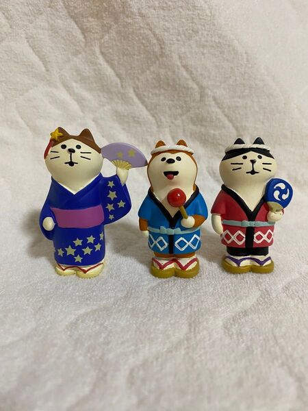デコレコンコンブル まつり 七夕 天の川浴衣猫 わんこ