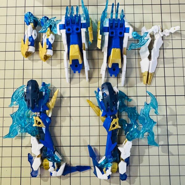 メガミデバイス 蒼炎スサノヲ 武装時の手足 組み立て済み ジャンク コトブキヤ