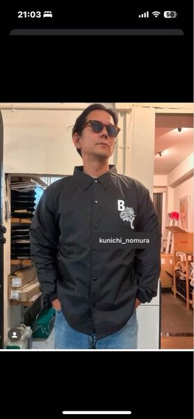 新作 breakfast club コーチジャケット サイズL 新品 野村訓市 tripster