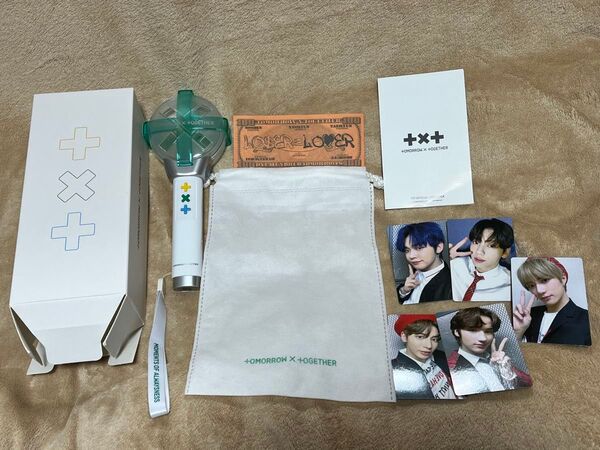 TXT OFFICIAL LIGHT STICK ver.1 トレカ有り おまけ付き 公式 ペンライト トゥバ MOA棒