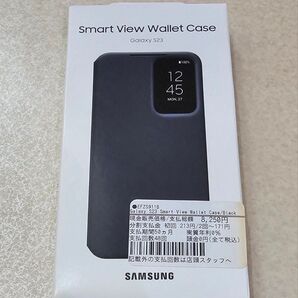 純正 Galaxy S23 手帳型ケース ブラック