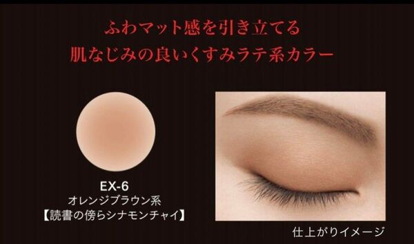 KATE マットラテリキッドシャドウ EX-6 読書の傍らシナモンチャイ 東京夜喫茶