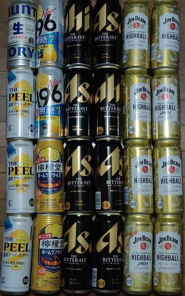 ビタリスト ジムビームなど 24本 500ml