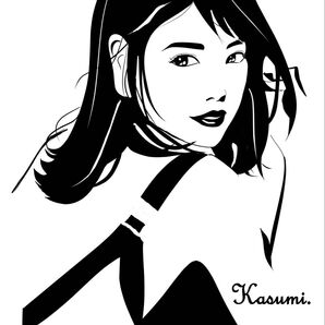 オシャレなアート風似顔絵★修正回数無制限★データ贈呈★衣装・ポーズ指定無料 ★