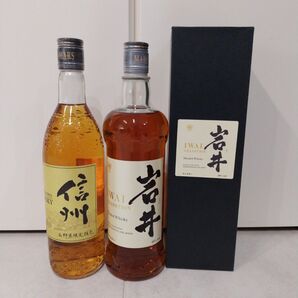 マルスウイスキー 信州 (720ml,40%) & 岩井トラディション(750ml,40%) 2本セット
