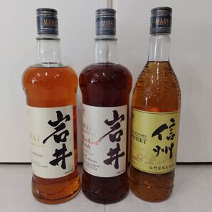 マルスウイスキー 岩井シリーズ & 信州 3本セット