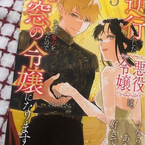 最新刊、逆行した悪役令嬢は、なぜか魔力を失ったので深窓の令嬢になります◇5巻(フロースコミック)さかもとびん/蒼伊、美品、発送遅め