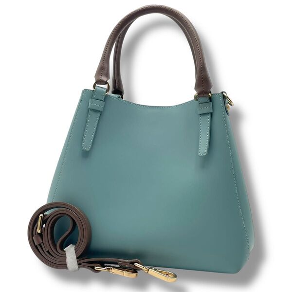【未使用品】ポーチ付 Gianni Notaro ジャンニノターロ 2way ハンド ショルダーバッグ レザー 斜め掛け 肩掛け