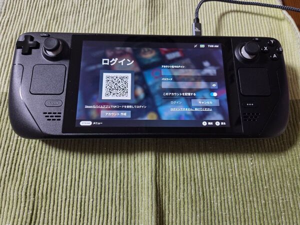 Steamdeck 1010 64GB LCD 本体とケース+MicroSD512GB