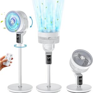 2025年新モデル AIモデル サーキュレーター 360° 自動首振り DCモーター 静音 扇風機