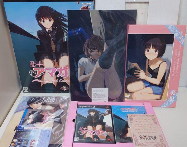 PS2 エビコレ+ アマガミ Limited Edition - ちょっとおまけ劇場EX1〜6 - ねんどろいど七咲逢 まとめ売り