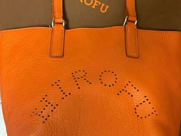 (美品) HIROFU ヒロフ トートバッグ