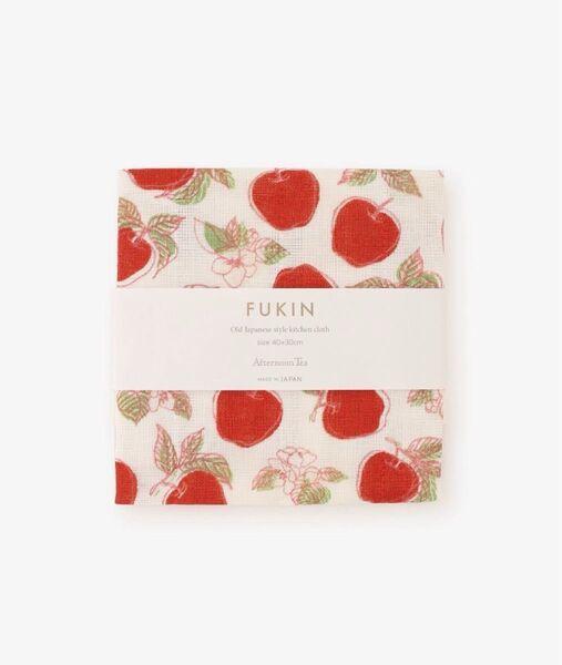 アフタヌーンティー アップル抗菌かやふきん 日本製 キッチンツール Afternoon Tea かや生地 台ふきん