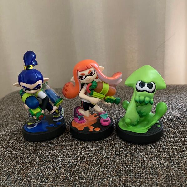 スプラトゥーン amiibo トリプルセット ガール イカ ボーイ