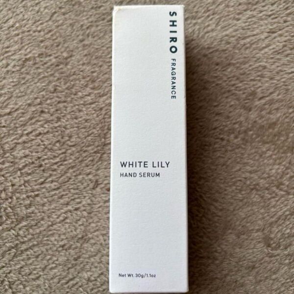 SHIRO ホワイトリリー ハンドセラム 30g 新品未使用
