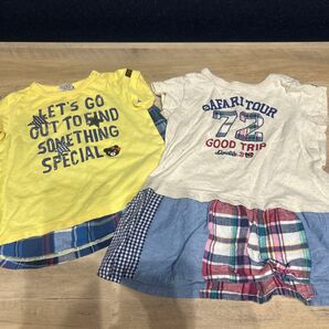 Tシャツ ・ミキハウスダブルB ・ワンピース