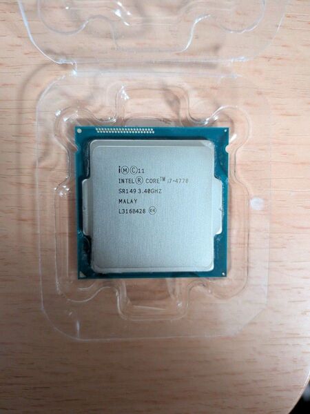 Core i7 4770 Intel CPU LGA1150 動作確認済み