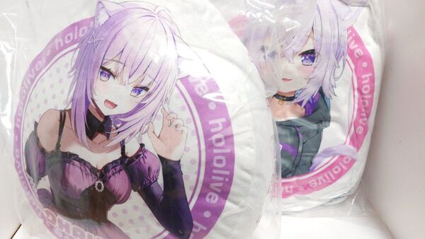 ホロライブ 猫又おかゆ クッション 2種セット モーリーオンライン限定