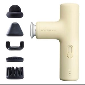 完全未開封 DOCTORAIR エクサガン LUXE REG-12 IV シルキーアイボリードクターエア ラグゼ マッサージガン