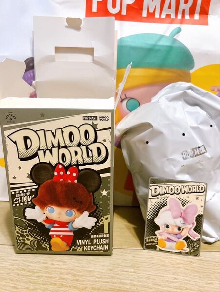 POP MART Dimoo World デイジー キーホルダー