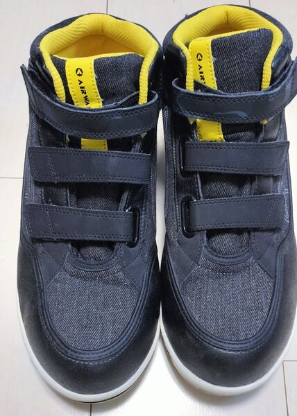 AIRWALK エアウォーク ハイカットスニーカー 26cm/美品/安全靴