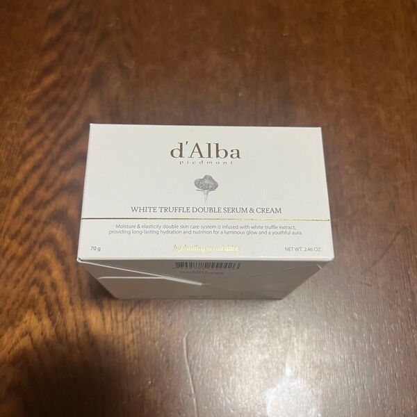 d’Alba ダルバ ホワイトトリュフダブルセラムアンドクリーム 美容液 クリーム 70g