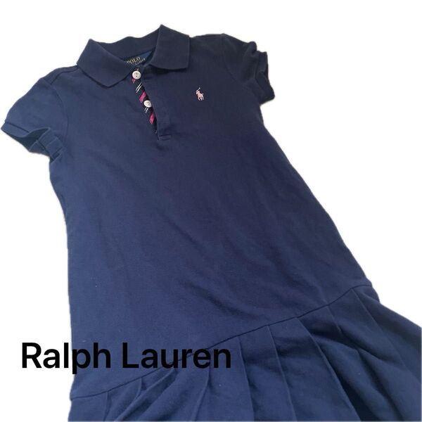 RALPH LAUREN ラルフローレン キッズ ワンピース 半袖 6x 120cm程度