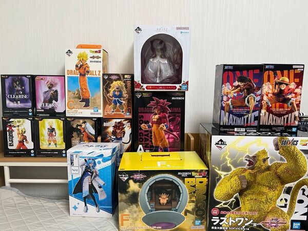 フィギュアまとめ売り フィギュア 一番くじ ワンピース ドラゴンボール A賞 プライズ ホロライブ Vtuber