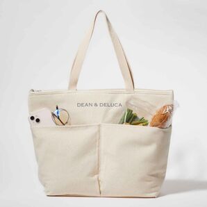 DEAN & DELUCA コットン素材の 保冷バッグ トートバッグ