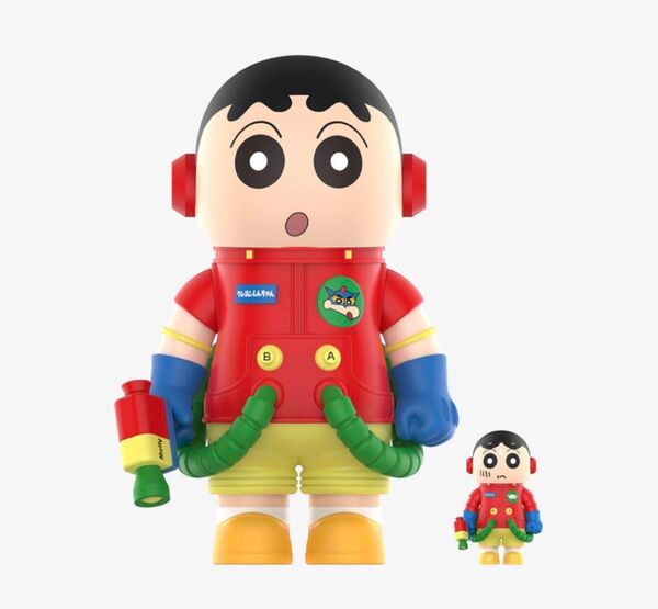 POP MART MEGA molly 400%+100% クレヨンしんちゃん