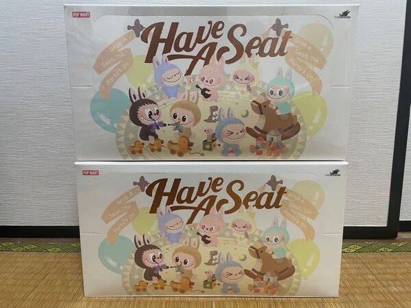 LABUBU THE MONSTERS Have A Seat ぬいぐるみ 2box