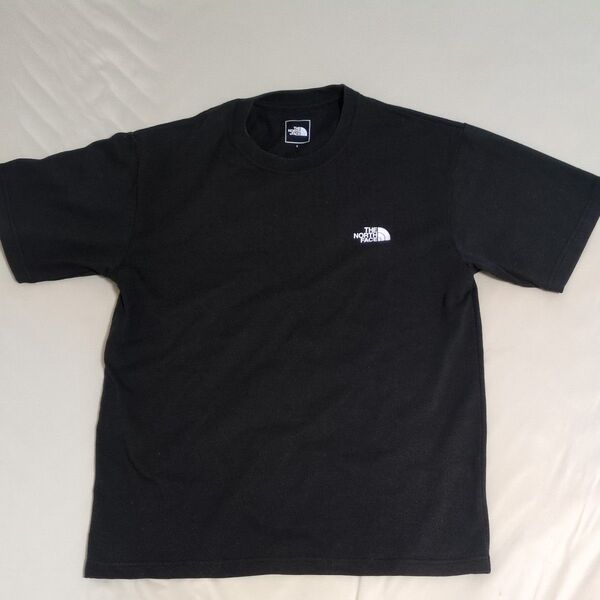 THE NORTH FACE バンダナスクエアロゴTシャツ ブラック Lサイズ