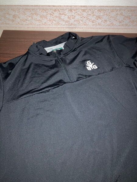 ゴールデンベア GB GOLF ジップアップ モックネックシャツ サイズL
