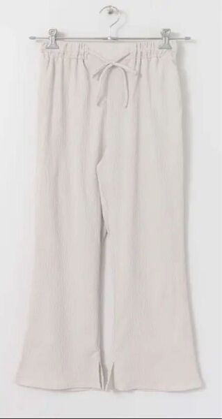 【SENSE OF PLACE センスオブプレイス】 ■楊柳パンツ(ウエスト総ゴム)■ Fサイズ ★used★ 定価 4,290