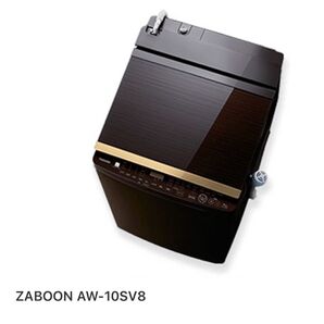 東芝 10kg 全自動洗濯乾燥機 ZABOON AW-10SV8 2019年製
