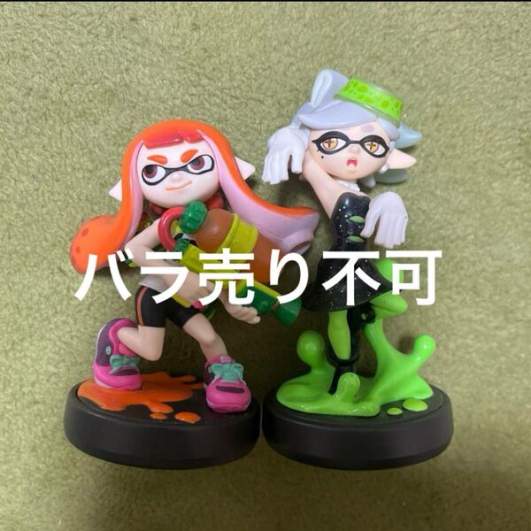 スプラトゥーン amiiboフィギュア まとめ売り ホタル ガール任天堂 Nintendo