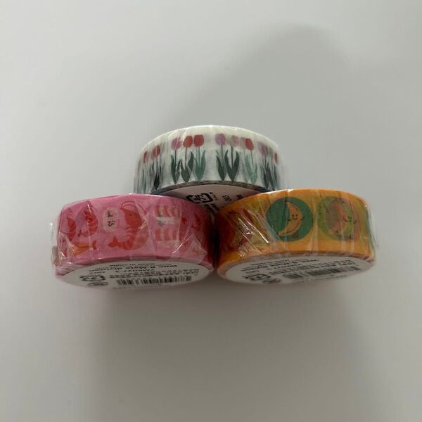 マスキングテープ えび バナナ チューリップ