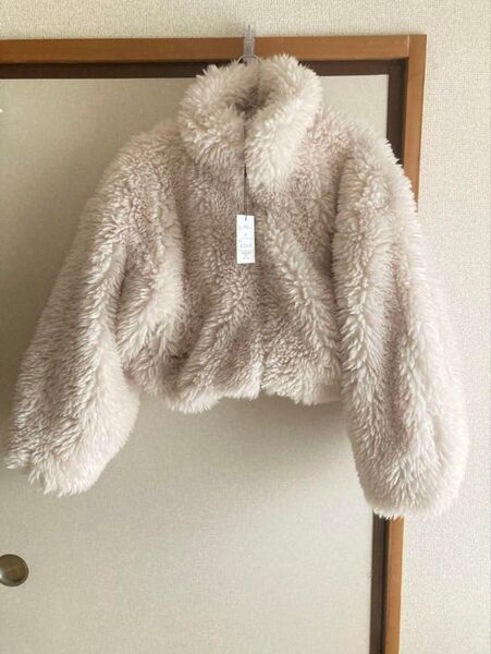 新品 未使用 GRL グレイル シープファーショート丈ブルゾン on270 アウター