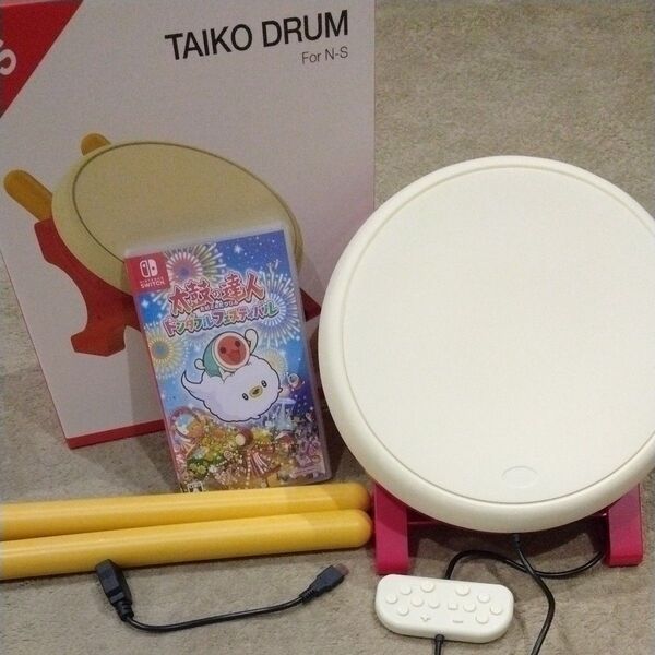 太鼓の達人 ソフト 太鼓とバチ Nintendoswitch 美品