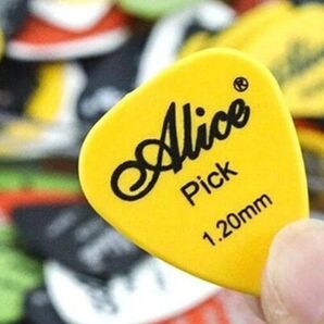 Alice ギターピック 1.20mm イエロー系
