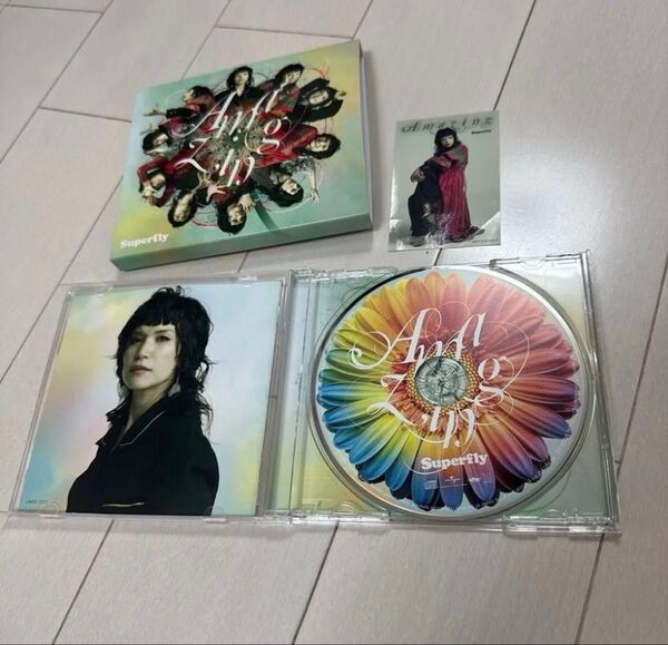 初回プレス 三方背スリーブケース特別仕様 Superfly CD/Amazing スーパーフライ