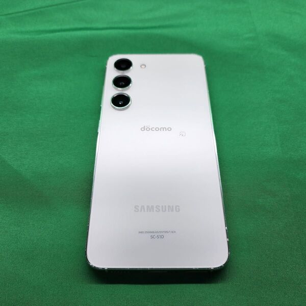 【57101】 Galaxy S23 256GB SC-51D クリーム