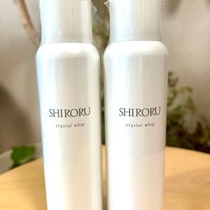SHIRORU クリスタルホイップ 泡洗顔 2本セット