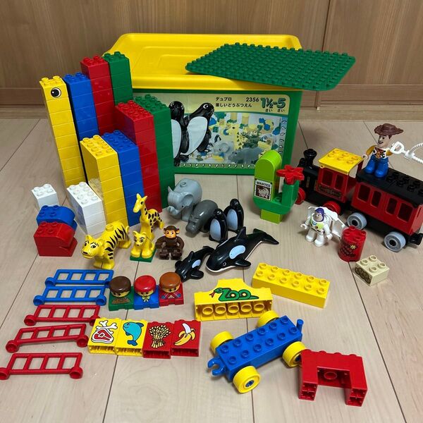 LEGO デュプロ 楽しいどうぶつえん トイストーリー トレイン ディズニー ブロック
