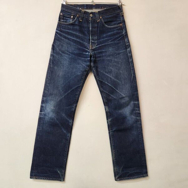 【美品】LEVI'S リーバイス 201XX バレンシア工場 米国製 1937年モデル ジーンズ デニムパンツ W32