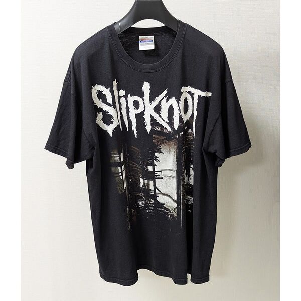 スリップノット/オフィシャルバンドTシャツ XL ブラック (公式Slipknot00sビンテージ90sヴィンテージVintage
