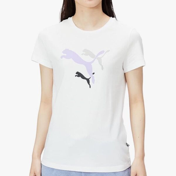 ★新品未使用★PUMA ESS+ LOGO POWER Tシャツ 半袖 Mサイズ