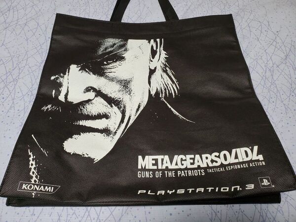 未使用に近い オールドスネーク トートバッグ METAL GEAR SOLID4 メタルギアソリッド4