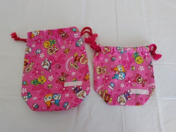 アンパンマン コップ袋 ハンドメイド